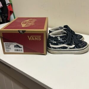 Van toddler size 6.5 — Sk8 Mid Reissue V